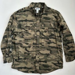 Duluth Trading Co Men’s Camo Magnetic Pocket Shirt L